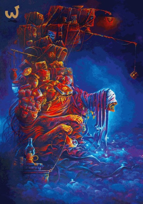 Puzzle Good Loot Imagination Puzzle: Sebastian Moń Ciężar doświadczeń 1000 elementów Puzzle Good Loot Imagination Puzzle: Sebastian Moń Ciężar doświadczeń 1000 elementów