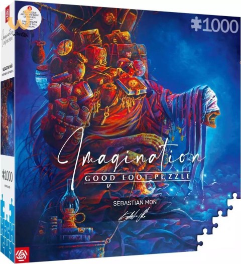 Puzzle Good Loot Imagination Puzzle: Sebastian Moń Ciężar doświadczeń 1000 elementów Puzzle Good Loot Imagination Puzzle: Sebastian Moń Ciężar doświadczeń 1000 elementów