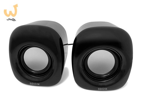 SQUEAK GŁOŚNIKI KOMPUTEROWE POWERWAVE STEREOFONICZNE AUX+USB SQ1003 SQUEAK GŁOŚNIKI KOMPUTEROWE POWERWAVE STEREOFONICZNE AUX+USB SQ1003
