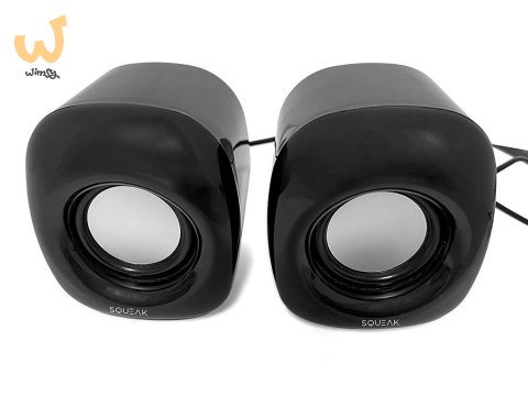 SQUEAK GŁOŚNIKI KOMPUTEROWE POWERWAVE STEREOFONICZNE AUX+USB SQ1003 SQUEAK GŁOŚNIKI KOMPUTEROWE POWERWAVE STEREOFONICZNE AUX+USB SQ1003