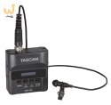 Tascam DR-10L - Cyfrowy rejestrator Tascam typu "body-pack" z mikrofonem lavalier (biały)