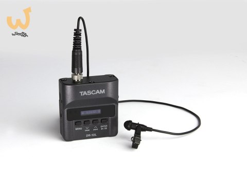 Tascam DR-10L - Cyfrowy rejestrator Tascam typu "body-pack" z mikrofonem lavalier (biały) Tascam DR-10L - Cyfrowy rejestrator Tascam typu "body-pack" z mikrofonem lavalier (biały)