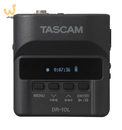 Tascam DR-10L - Cyfrowy rejestrator Tascam typu "body-pack" z mikrofonem lavalier (biały) Tascam DR-10L - Cyfrowy rejestrator Tascam typu "body-pack" z mikrofonem lavalier (biały)