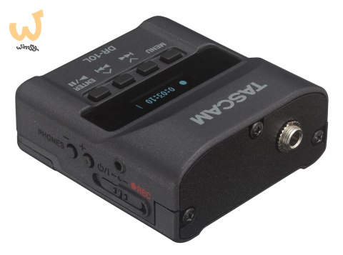 Tascam DR-10L - Cyfrowy rejestrator Tascam typu "body-pack" z mikrofonem lavalier (biały) Tascam DR-10L - Cyfrowy rejestrator Tascam typu "body-pack" z mikrofonem lavalier (biały)