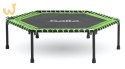 Trampolina Fitness 128cm zielona
