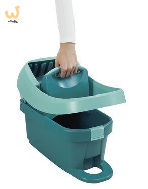 Wiadro z wyciskaczem do mopa Profi, na kółkach Leifheit Wiadro z wyciskaczem do mopa Profi, na kółkach Leifheit