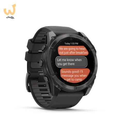 Zegarek Garmin Fenix 8 51mm Czarny Zegarek Garmin Fenix 8 51mm Czarny