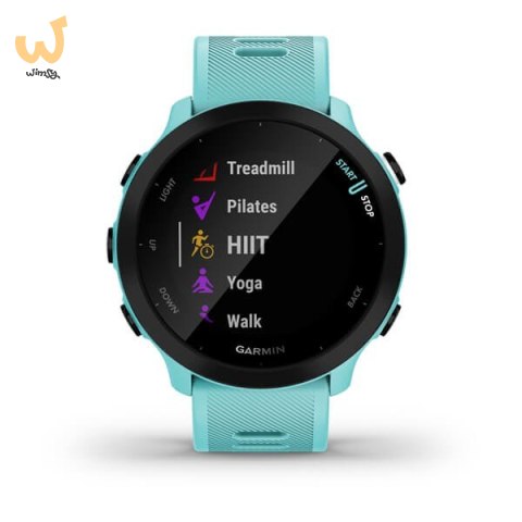 Zegarek Garmin Forerunner 55 42mm Turkusowy Zegarek Garmin Forerunner 55 42mm Turkusowy