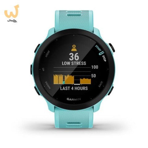 Zegarek Garmin Forerunner 55 42mm Turkusowy Zegarek Garmin Forerunner 55 42mm Turkusowy