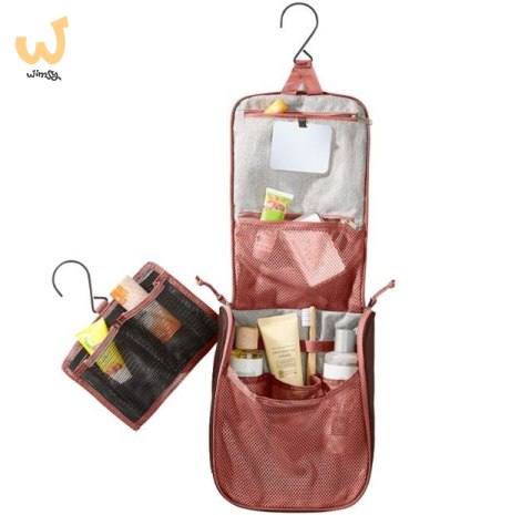 Kosmetyczka turystyczna DEUTER Wash Center II caspia-raisin Kosmetyczka turystyczna DEUTER Wash Center II caspia-raisin