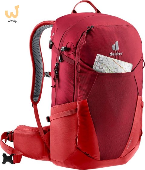 Plecak turystyczny DEUTER Futura 27 masala-cherry Plecak turystyczny DEUTER Futura 27 masala-cherry