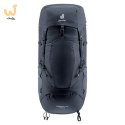 Plecak turystyczny Deuter Aircontact Lite 45 + 10 SL black-graphite