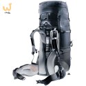 Plecak turystyczny Deuter Aircontact Lite 45 + 10 SL black-graphite