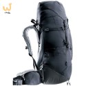 Plecak turystyczny Deuter Aircontact Lite 45 + 10 SL black-graphite