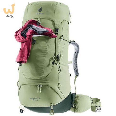 Plecak turystyczny Deuter Aircontact Lite 45 + 10 SL grove-ivy Plecak turystyczny Deuter Aircontact Lite 45 + 10 SL grove-ivy