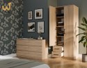 SZAFA ROMANA 80X205 SONOMA Z LUSTREM