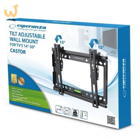 ESPERANZA UCHWYT DO TV 14''-50'' CASTOR ERW010 ESPERANZA UCHWYT DO TV 14''-50'' CASTOR ERW010