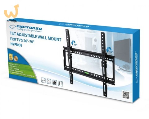 ESPERANZA UCHWYT DO TV 26''-70'' HYPNOS ERW014 ESPERANZA UCHWYT DO TV 26''-70'' HYPNOS ERW014