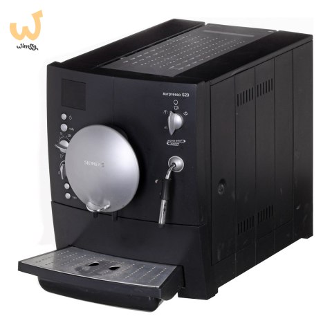 Ekspres Siemens Surpresso S20 black/silver Refurbished - odnowiony przez profesjonalny serwis AGD Ekspres Siemens Surpresso S20 black/silver Refurbished - odnowiony przez profesjonalny serwis AGD