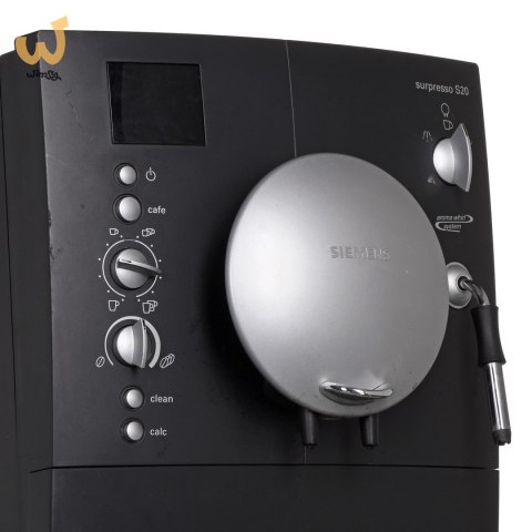 Ekspres Siemens Surpresso S20 black/silver Refurbished - odnowiony przez profesjonalny serwis AGD Ekspres Siemens Surpresso S20 black/silver Refurbished - odnowiony przez profesjonalny serwis AGD