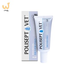 JM SANTE POLISEPT VET GEL PRO SILVER opatrunek żelowy 30ml