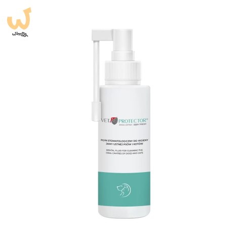 JM SANTE VET PROTECTOR JAMA USTNA ZĘBY FRESH płyn 100ml JM SANTE VET PROTECTOR JAMA USTNA ZĘBY FRESH płyn 100ml