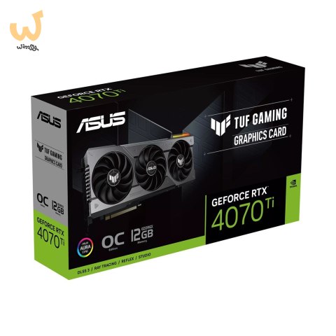 Karta graficzna ASUS TUF Gaming GeForce RTX 4070 Ti 12GB GDDR6X OC Edition (WYPRZEDAŻ) Karta graficzna ASUS TUF Gaming GeForce RTX 4070 Ti 12GB GDDR6X OC Edition (WYPRZEDAŻ)