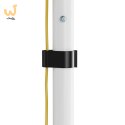 MACLEAN WÓZEK STAND PROFESJONALNY, MOBILNE STANOWISKO KOMPUTEROWE NA KÓŁKACH, MAX 17"-32", MAX 20KG MC-793 W