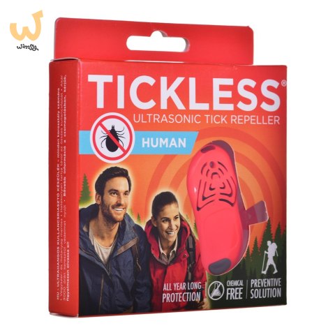 Odstraszacz kleszczy dla ludzi TickLess pomarańcz. Odstraszacz kleszczy dla ludzi TickLess pomarańcz.