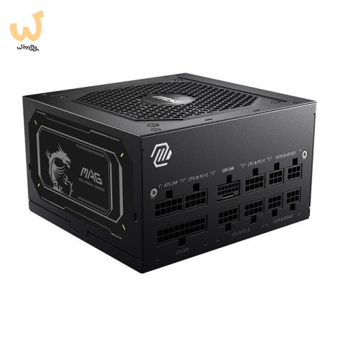 Zasilacz MSI MAG A750GL 750W PCIE5 II 80+ Gold ATX 3.1 Zasilacz MSI MAG A750GL 750W PCIE5 II 80+ Gold ATX 3.1