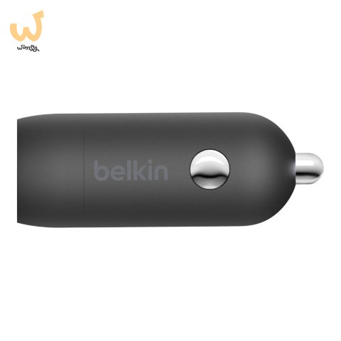 BELKIN ŁADOWARKA SAMOCHODOWA 30W USB-C, PD,PPS, CZARNA + KABEL USB-C BELKIN ŁADOWARKA SAMOCHODOWA 30W USB-C, PD,PPS, CZARNA + KABEL USB-C