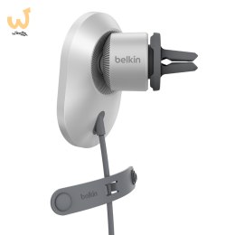 BELKIN ŁADOWARKA SAMOCHODOWA MAGSAFE QI2 15W, SZARA