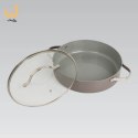 Garnek z pokrywką 28 cm 3,9L MAESTRO MR-4009-28S