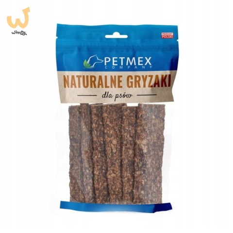 PETMEX Gryzak naturalny paski królicze 100g PETMEX Gryzak naturalny paski królicze 100g