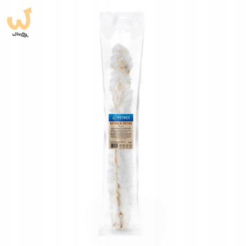 PETMEX Gryzak naturalny skóra królika z futrem 50cm 1 szt
