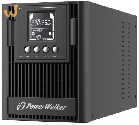 POWER WALKER UPS ON-LINE VFI 1000 AT FR 3X FR OUT, USB/RS-232, LCD, EPO POWER WALKER UPS ON-LINE VFI 1000 AT FR 3X FR OUT, USB/RS-232, LCD, EPO