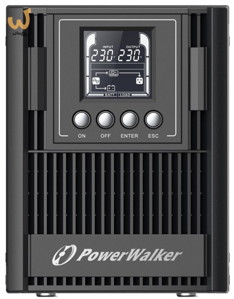 POWER WALKER UPS ON-LINE VFI 1000 AT FR 3X FR OUT, USB/RS-232, LCD, EPO POWER WALKER UPS ON-LINE VFI 1000 AT FR 3X FR OUT, USB/RS-232, LCD, EPO