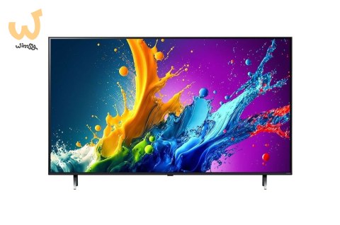 Telewizor LG 65QNED80T3A QNED 65'' 4K Ultra HD WebOS 24 Dolby Digital Plus DVB-T2 Czarny Telewizor LG 65QNED80T3A QNED 65'' 4K Ultra HD WebOS 24 Dolby Digital Plus DVB-T2 Czarny