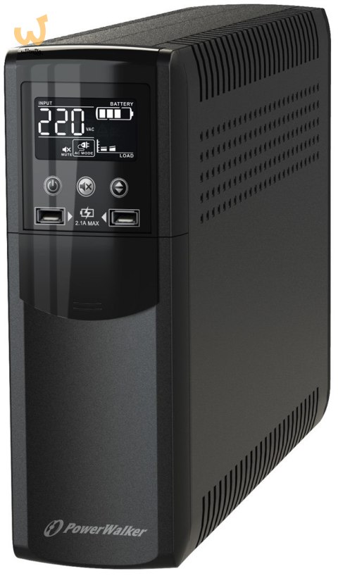 Zasilacz awaryjny UPS POWER WALKER VI 600 CSW FR (Desktop; 600VA) Zasilacz awaryjny UPS POWER WALKER VI 600 CSW FR (Desktop; 600VA)