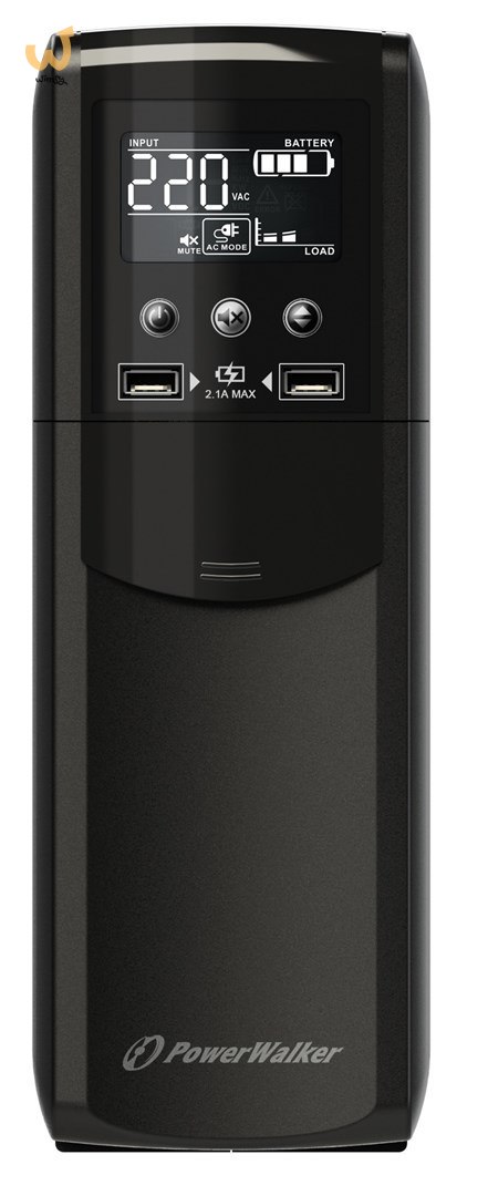 Zasilacz awaryjny UPS POWER WALKER VI 800 CSW FR (Desktop; 800VA) Zasilacz awaryjny UPS POWER WALKER VI 800 CSW FR (Desktop; 800VA)