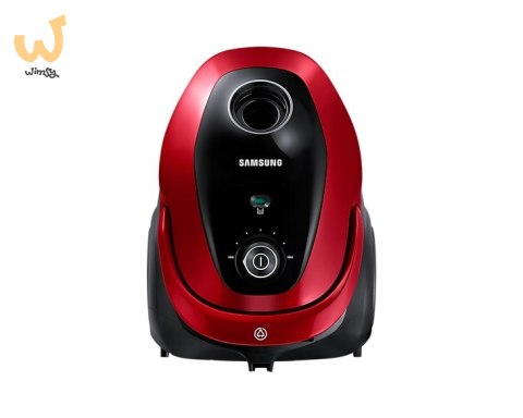 Odkurzacz workowy Samsung VC07M25E0WR/SB (750W; czerwony)