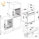 Piekarnik WHIRLPOOL W6 4S2 OS4 P2 BL