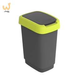 Rotho kosz na śmieci obrotowy TWIST limonkowy 10L