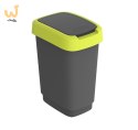 Rotho kosz na śmieci obrotowy TWIST limonkowy 25L