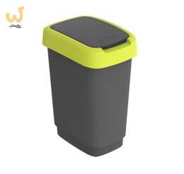 Rotho kosz na śmieci obrotowy TWIST limonkowy 25L