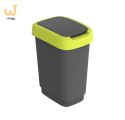 Rotho kosz na śmieci obrotowy TWIST limonkowy 50L