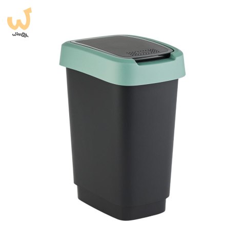 Rotho kosz na śmieci obrotowy TWIST zielony 25L Rotho kosz na śmieci obrotowy TWIST zielony 25L