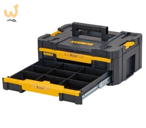 Skrzynia z 2 szufladami DeWalt Tstak DWST1-70706 Skrzynia z 2 szufladami DeWalt Tstak DWST1-70706