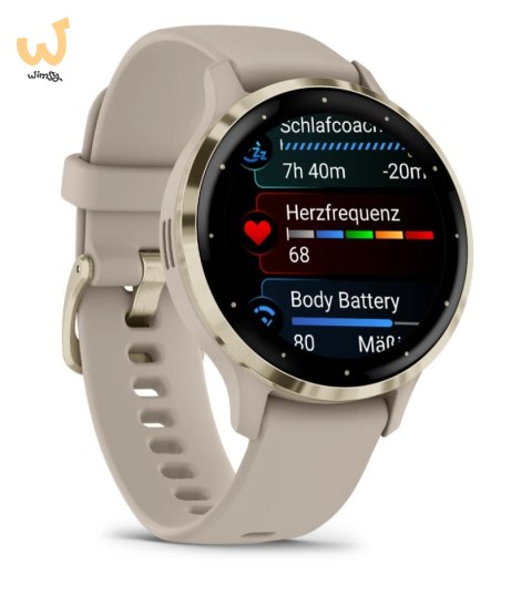 Zegarek Garmin Venu 3S 41mm Beżowy Zegarek Garmin Venu 3S 41mm Beżowy