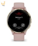 Zegarek Garmin Venu 3S 41mm Golden Rose